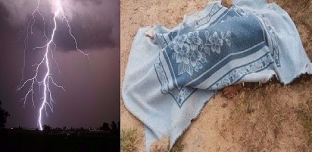 Deux enfants foudroyés, un troisième blessé