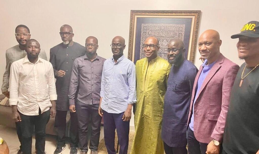 Thierno Alassane Sall reçoit Dias, Bocoum et d&rsquo;autres personnalités