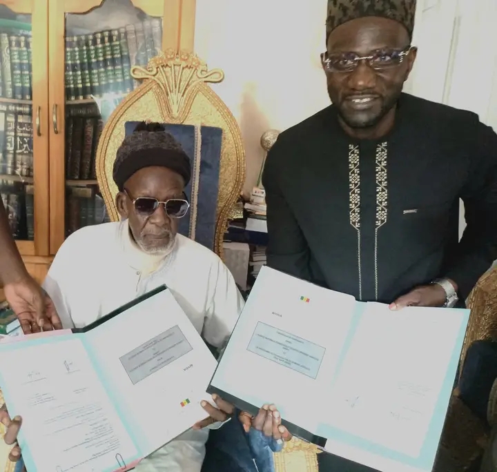 le Khalife de Médina Baye, Serigne Mahi Niass cède 118 hectares à l’ANIDA