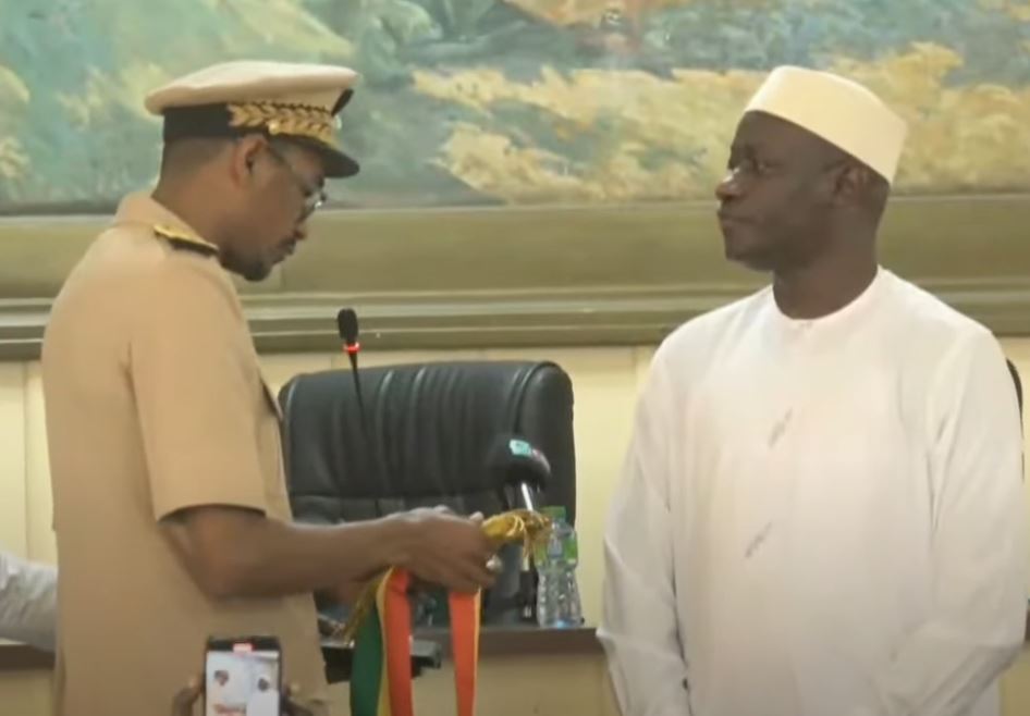 les premiers mots d’Abass Fall