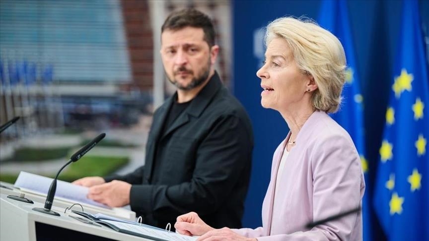 Von der Leyen appelle Poutine à négocier