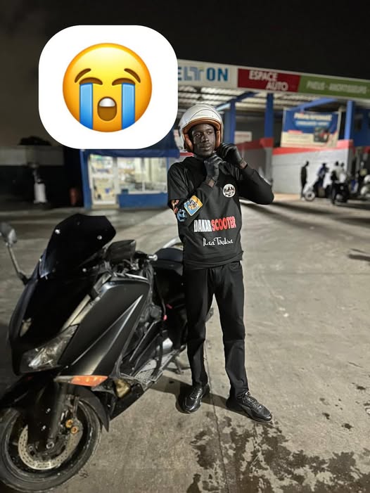 Voici Pape Moussa de Dakar Scooter qui a perdu la vie
