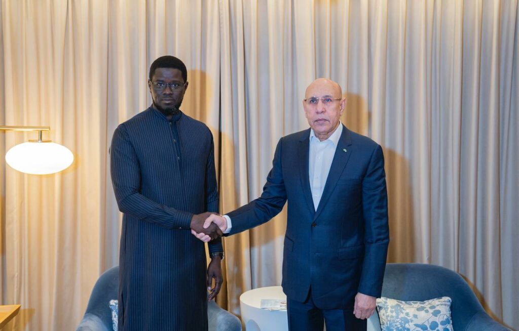 Le président Diomaye Faye s’est entretenu avec son homologue mauritanien, Mohamed Ould Cheikh El Ghazouani (photos)