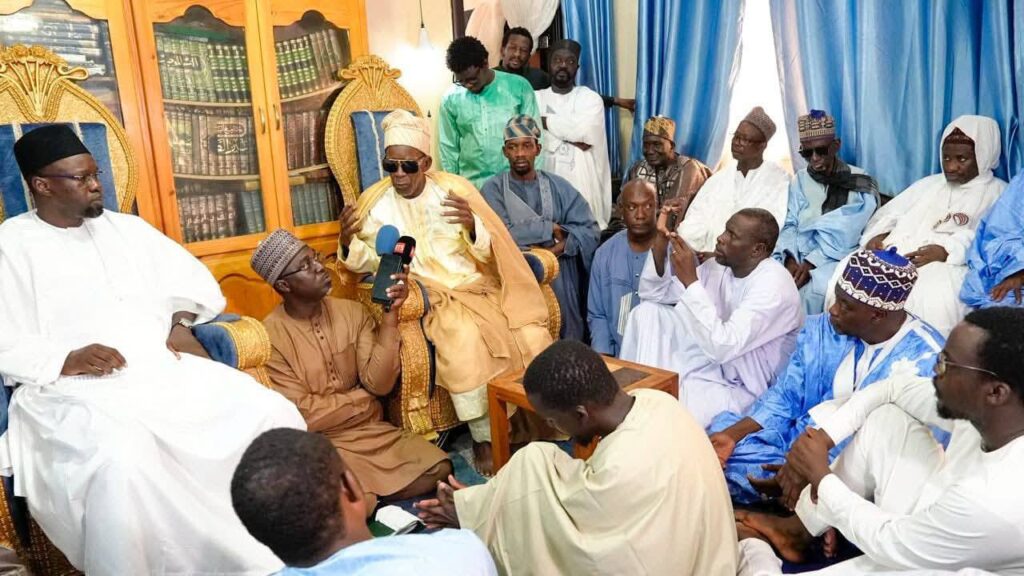 Les images de la rencontre entre Ousmane Sonko et Serigne Mahi