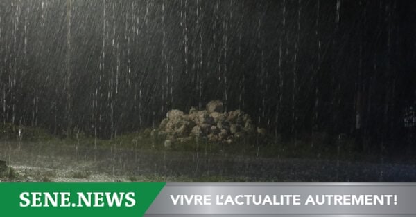 Une nuit sous la pluie dans 16 localités, les prévisions de l’ANACIM pour ce lundi soir