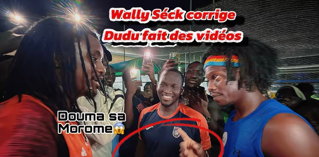 Quand Wally Seck et Dudu transforment un match de gala en show comique (vidéo)