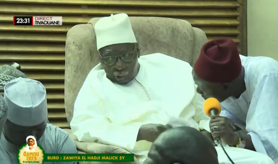 1ère nuit du Burd : Prière, repentance et sécurité routière au cœur du discours du khalife