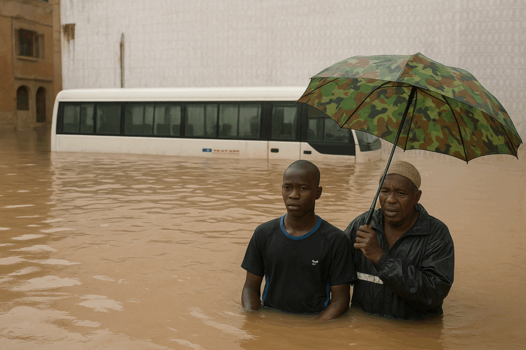Des motopompes pour secourir les sinistrés