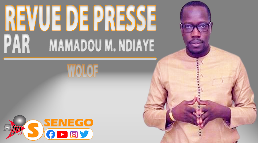 Revue de presse (Wolof) RFM du lundi 12 janvier 2026