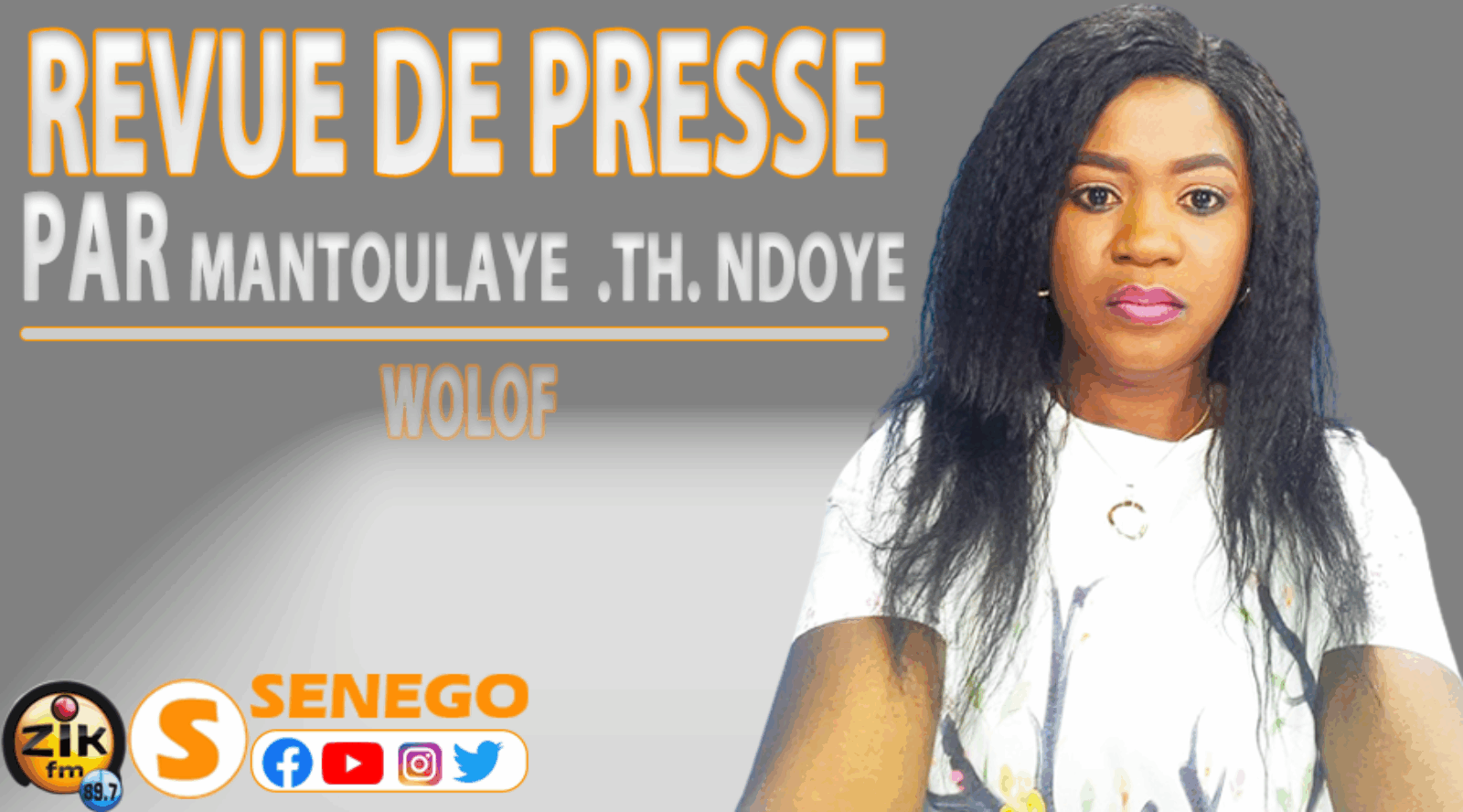 Revue de presse (Wolof) ZIK FM du mercredi 1er avril 2026