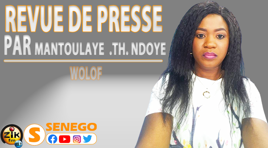 Revue de presse (Wolof) ZIK FM du vendredi 16 janvier 2026