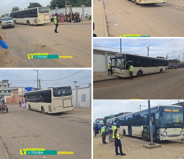 les derniers bus du Magal quittent Touba