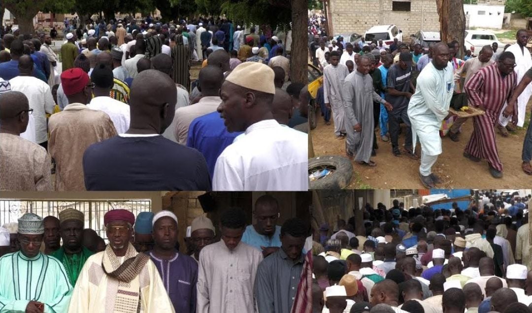 Inhumation du journaliste de la RTS, Alassane Cissé, les tristes images d&rsquo;un adieu (vidéo)