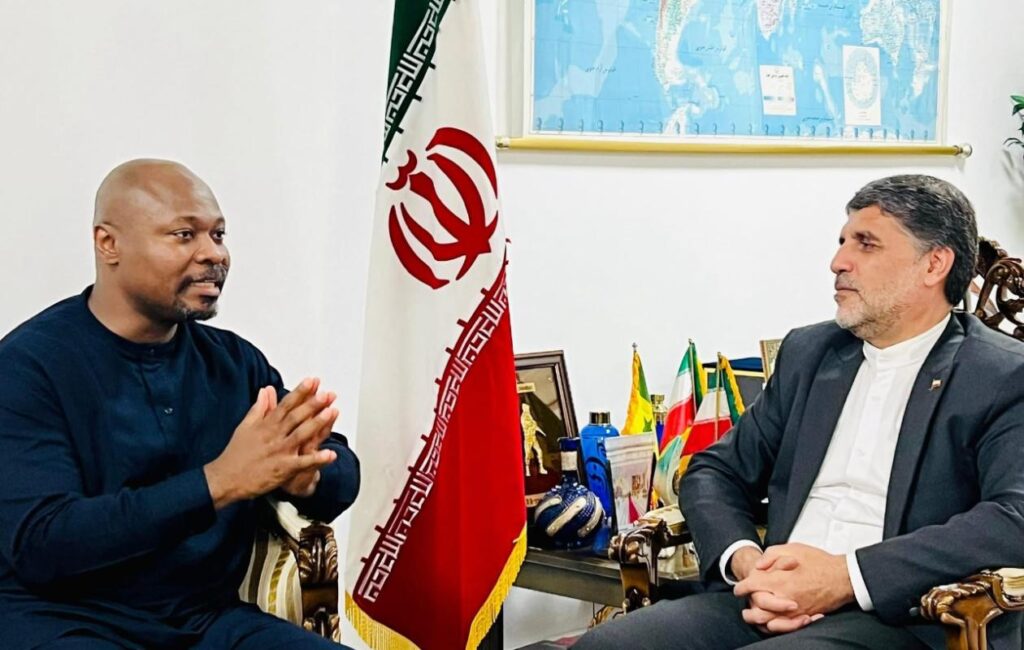 Guy Marius Sagna reçu par l’ambassadeur d’Iran