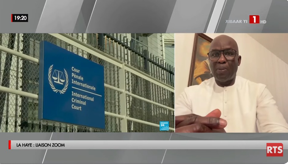 Mame Mandiaye Niang, procureur adjoint à la CPI, réagit en direct sur la RTS1