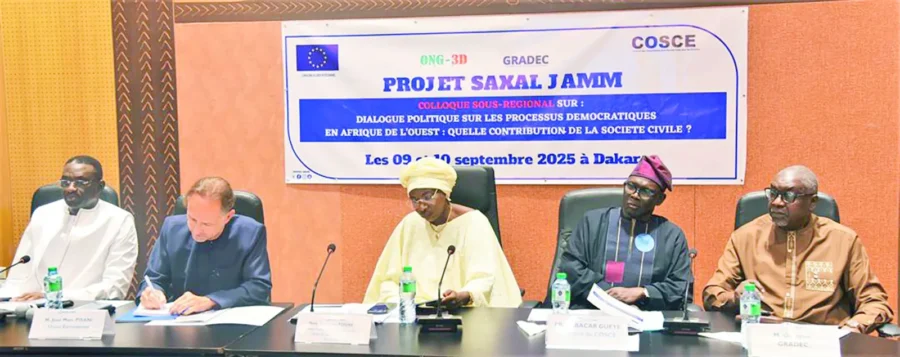 Le projet « Saxal Jamm » pour une démocratie consolidée