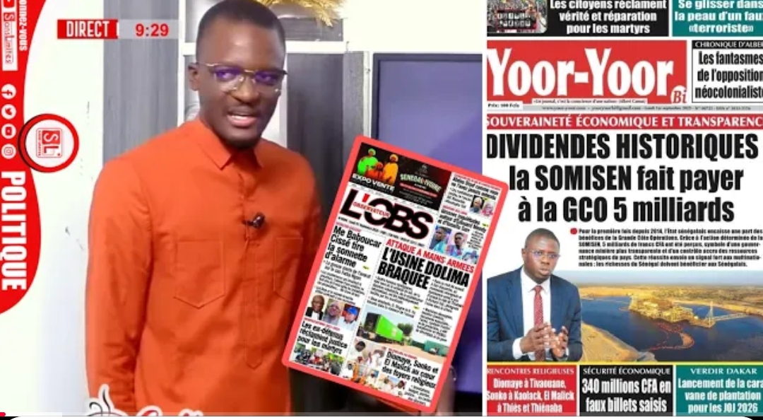 Suivez la revue des titres de ce 1er septembre 2025