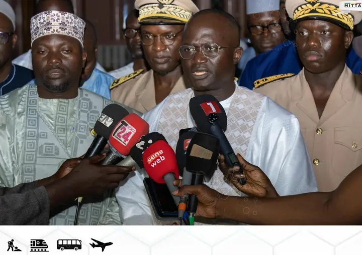 Le Ministre des Transports satisfait du dispositif mis en place