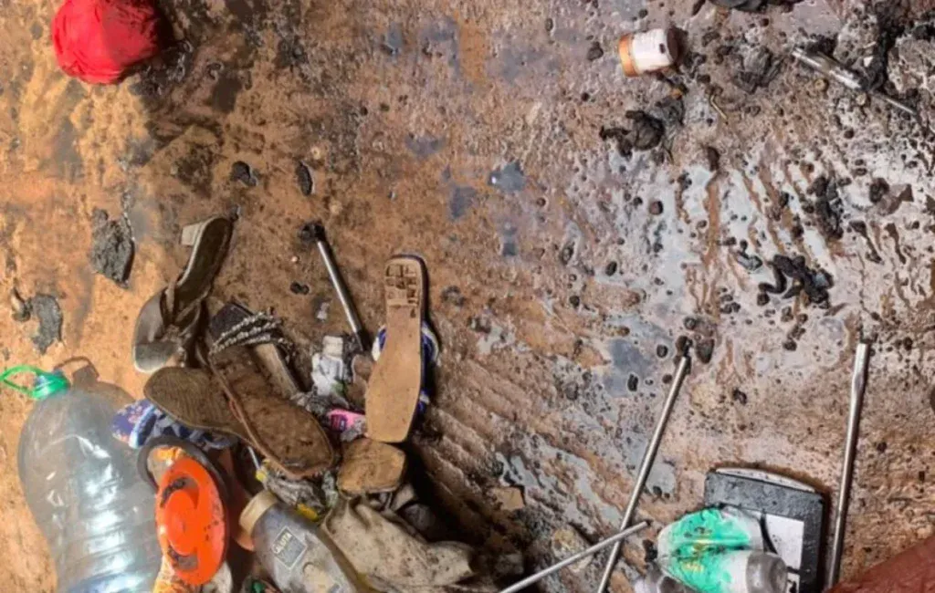 la chambre d&rsquo;une commerçante ravagée par les flammes