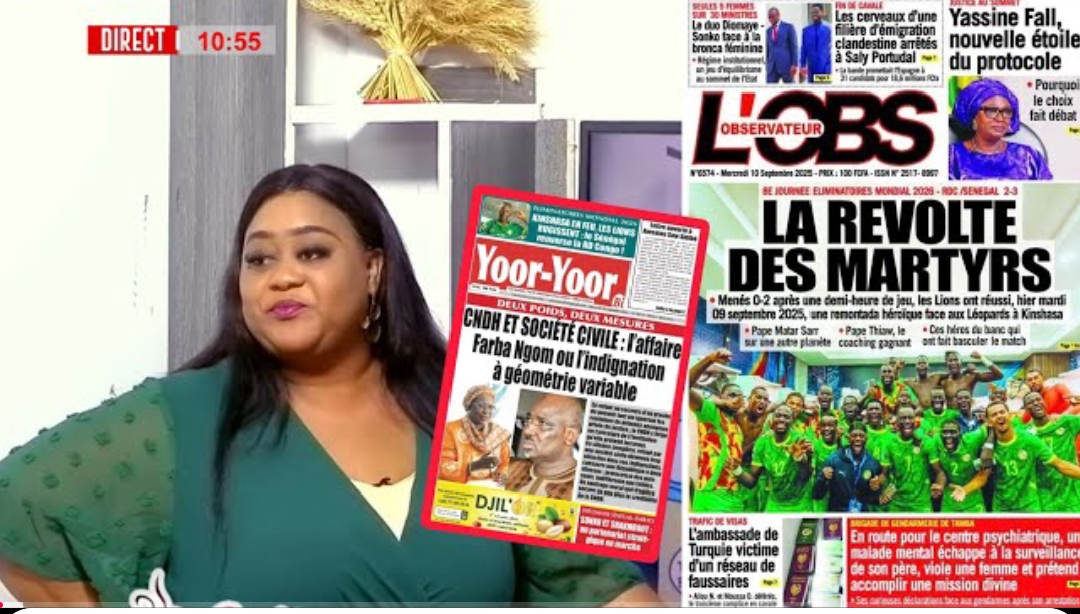 Suivez la revue des titres de ce 10 septembre 2025