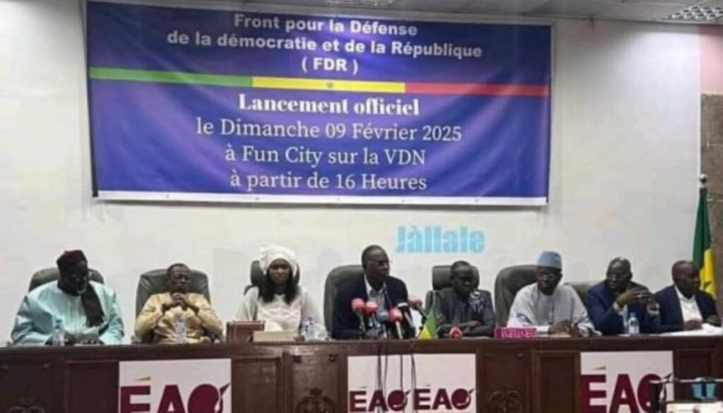 le FDR dénonce une manœuvre politique et appelle à la mobilisation
