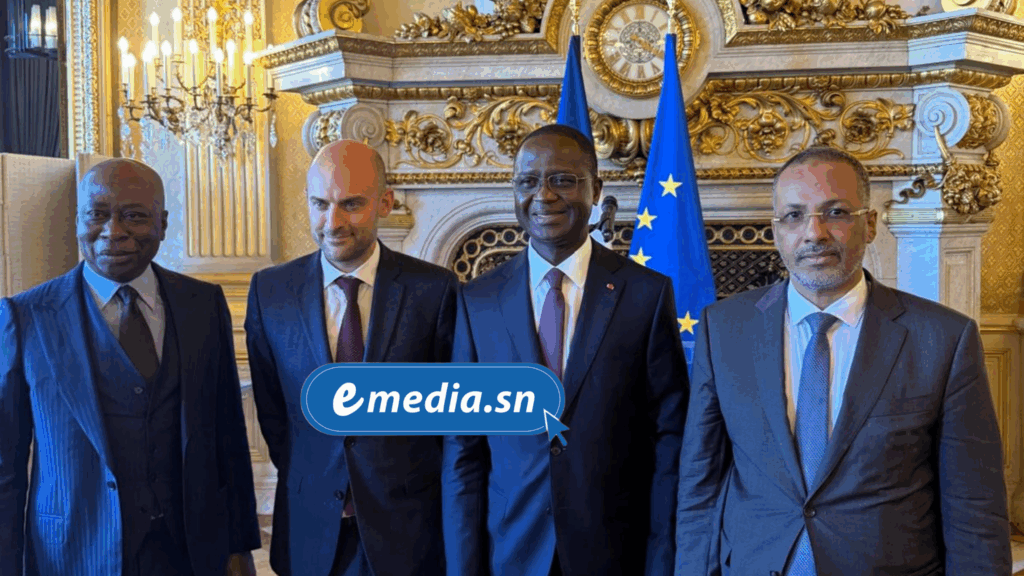 Baïdy Agne reçu par les autorités françaises