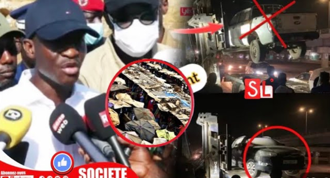 Opération de déguérissement au marché Bou Bess de Guédiawaye