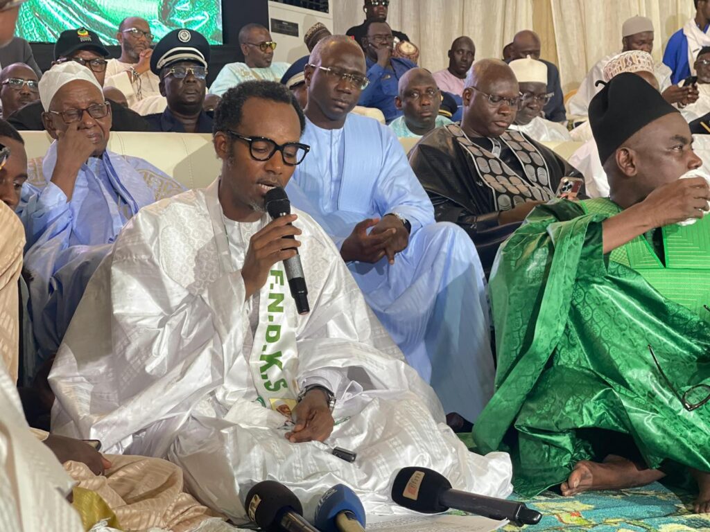 la cérémonie officielle du Gamou de Ndiassane