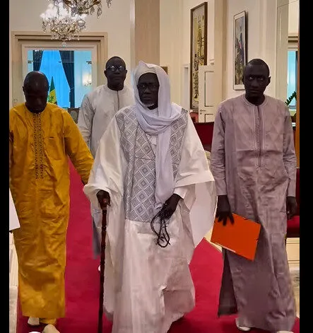 El Hadj Ousmane Fansou Bodian reçu par le Président Diomaye