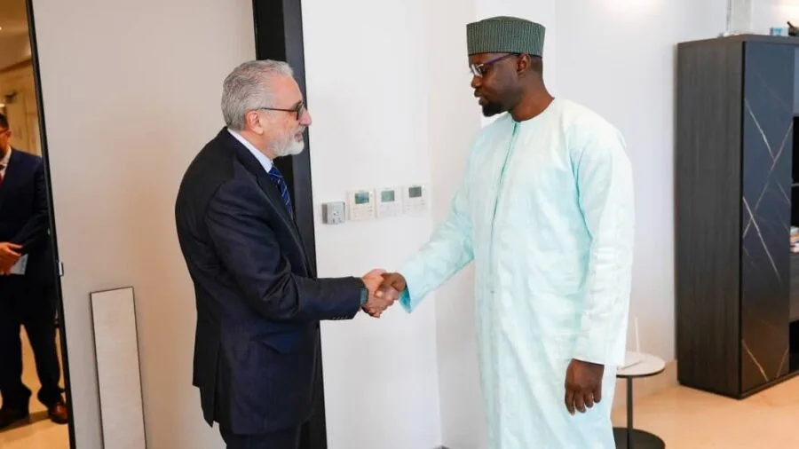 Le Premier ministre Ousmane Sonko a reçu le vice-président de la Banque islamique de développement (BID)