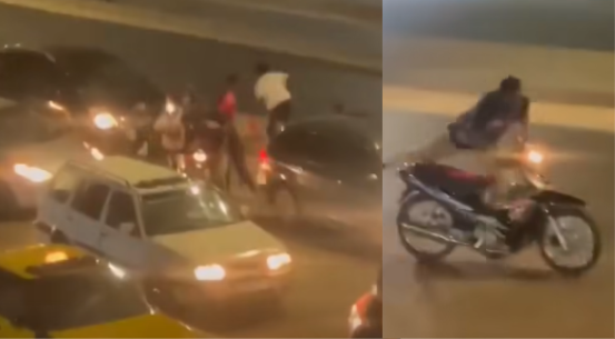 une agression digne d’un film hollywoodien (vidéo)