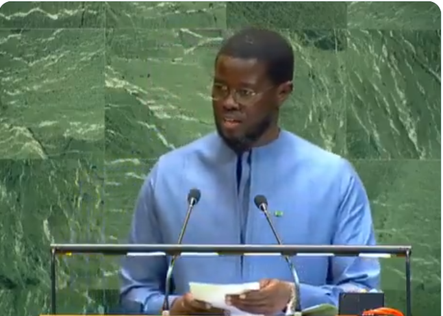 Diomaye Faye interpelle l’ONU sur la Palestine