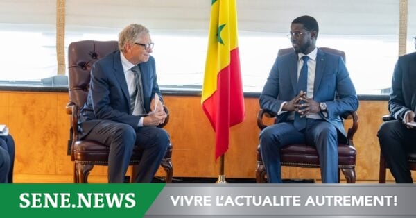 Le PR Diomaye reçoit Bill Gates, un partenariat stratégique de plus de 10 millions de dollars signé