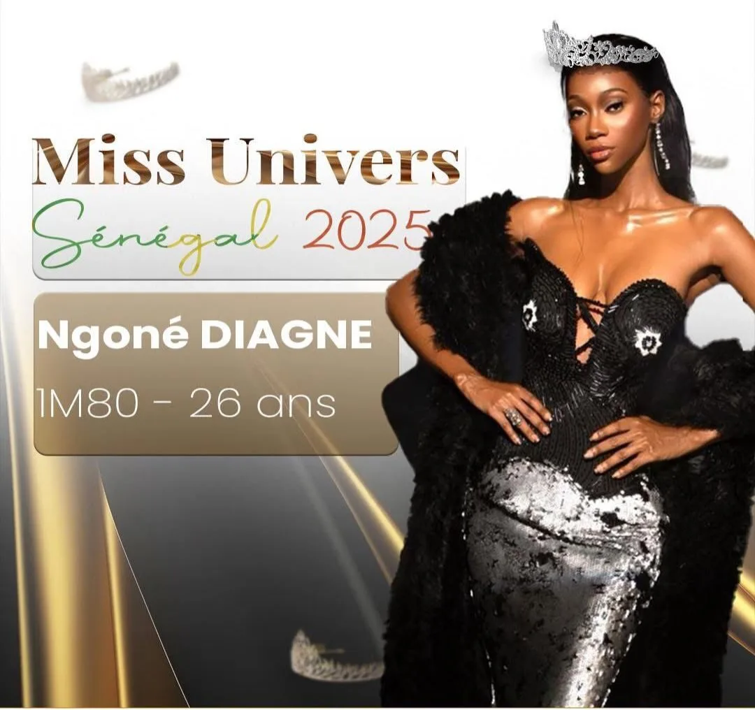 Ndèye Ngoné Diagne représentera le Sénégal à Miss Univers 2025