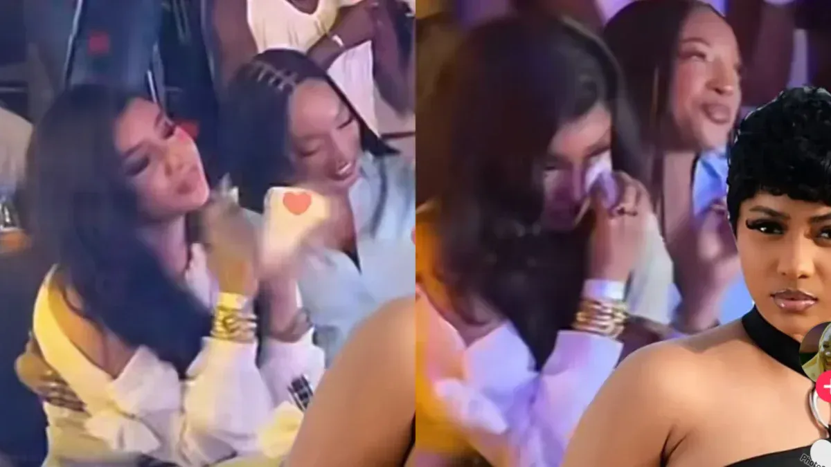 Racky Aidara fond en larmes sur une chanson de son mari Doro Gaye, interprétée par Jahman (Vidéo)