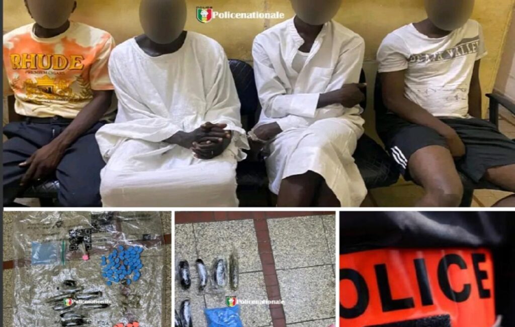 Gamou Kaolack, 4 dealers dont 2 Gambiens arrêtés pour Trafic de drogue 