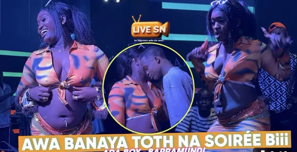 Sénégal – Awa Banaya électrise la scène lors de la soirée d&rsquo;Ada Glou Glou (Vidéo)