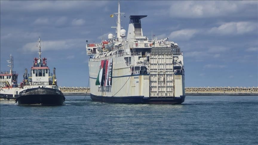 Le 17e « Navire de la bonté » turc accoste en Égypte avec 900 tonnes d’aide