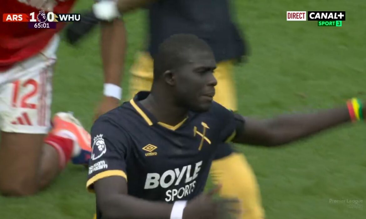 La grosse colère de El Hadji Malick Diouf, après avoir concédé un penalty (vidéo)