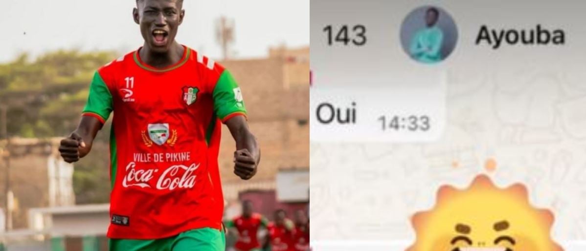 Le dernier message WhatsApp d&rsquo;Ayouba Sow de l&rsquo;AS Pikine (photo)
