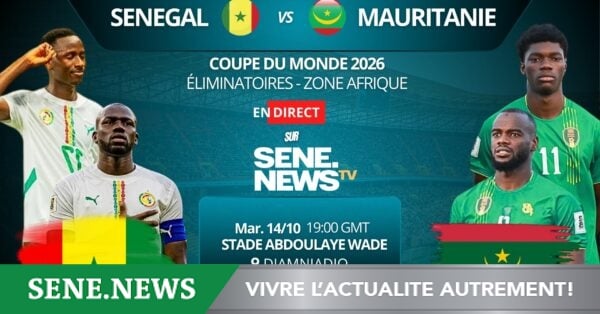Sénégal vs Mauritanie — Le choc des voisins pour le Mondial 2026