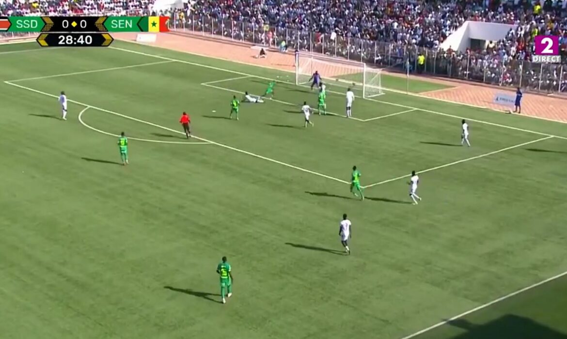 Iliman Ndiaye fait de la magie, Ismaila Sarr ouvre le score face au Soudan du Sud (vidéo)