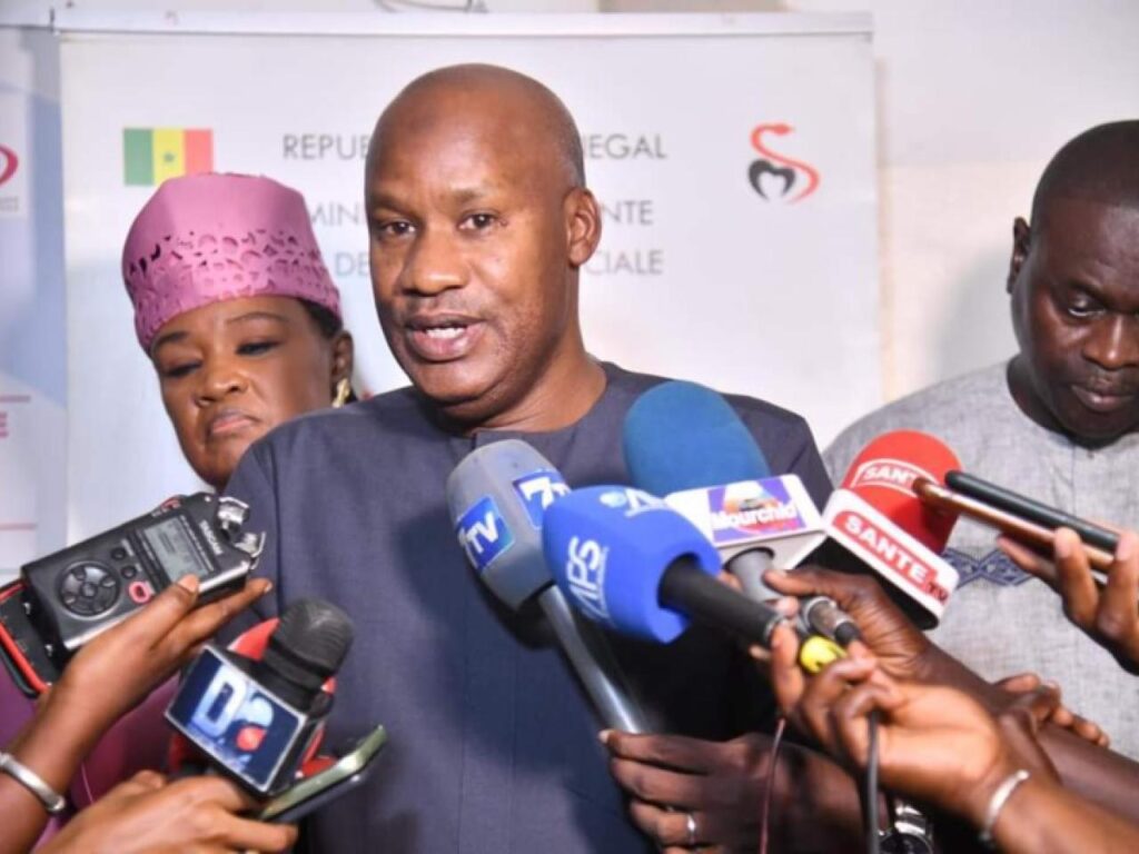 le ministre de la Santé face à la presse ce jeudi…