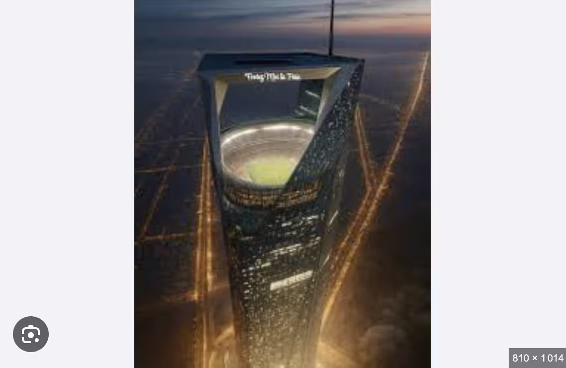 L’Arabie saoudite dévoile le premier stade dans le ciel ! ( Vidéo )