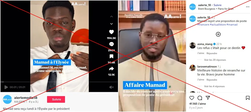 Toute la vérité sur la prétendue audience de Mamadou Niang et l’offre d’emploi du président Diomaye