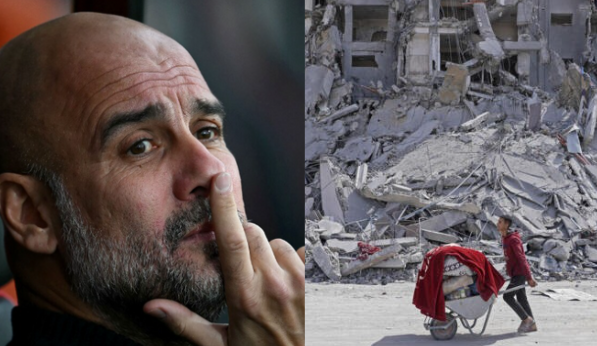 Guardiola invite à manifester pour la Palestine (vidéo)