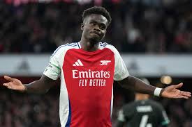 Record personnel de Bukayo Saka en 2025