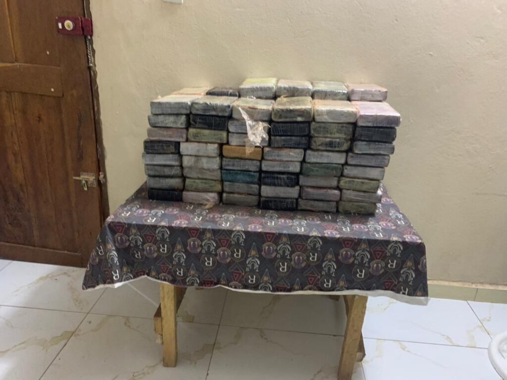 115 kg de cocaïne, d’une valeur de 9,2 milliards FCFA, saisis à Kalifourou