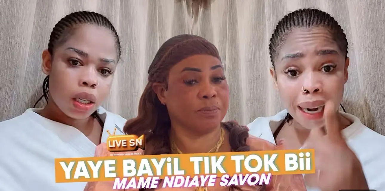 Après ses amis, Mame Ndiaye Savon s&rsquo;en prend à sa mère en plein live (vidéo)