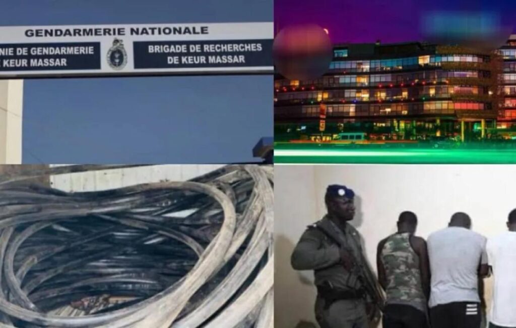 un vaste réseau de vol de batteries et de câbles télécoms démantelé